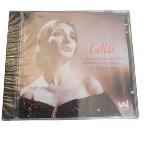 Maria Callas Los Angeles Concert 1958 CD Nicola Rescigno Conductor Sealed Opera